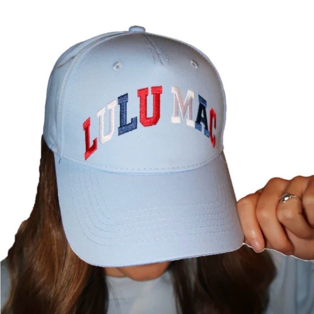 Lulu Mac Red White and Blue Hat NWT